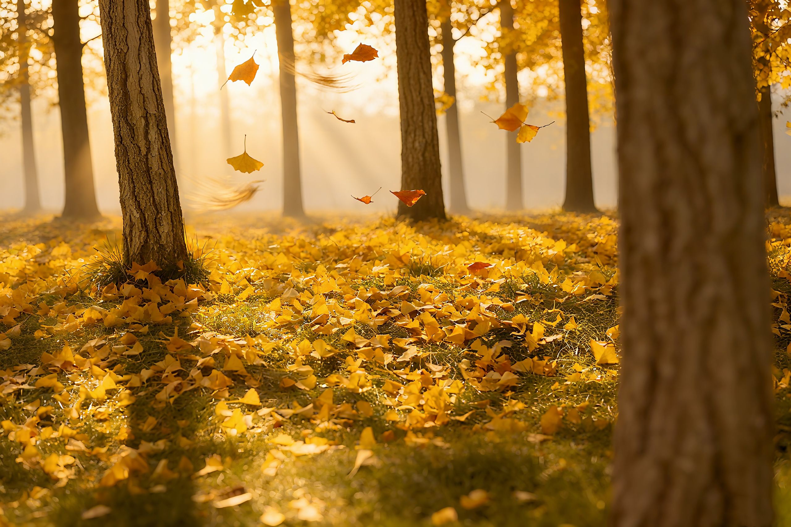 邂逅，在兰理工的醉美深秋