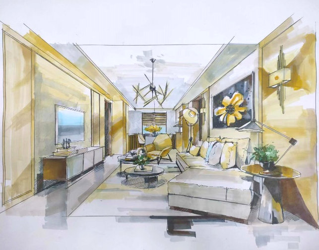 设计艺术学院20级环境设计室内空间设计结课作业展示